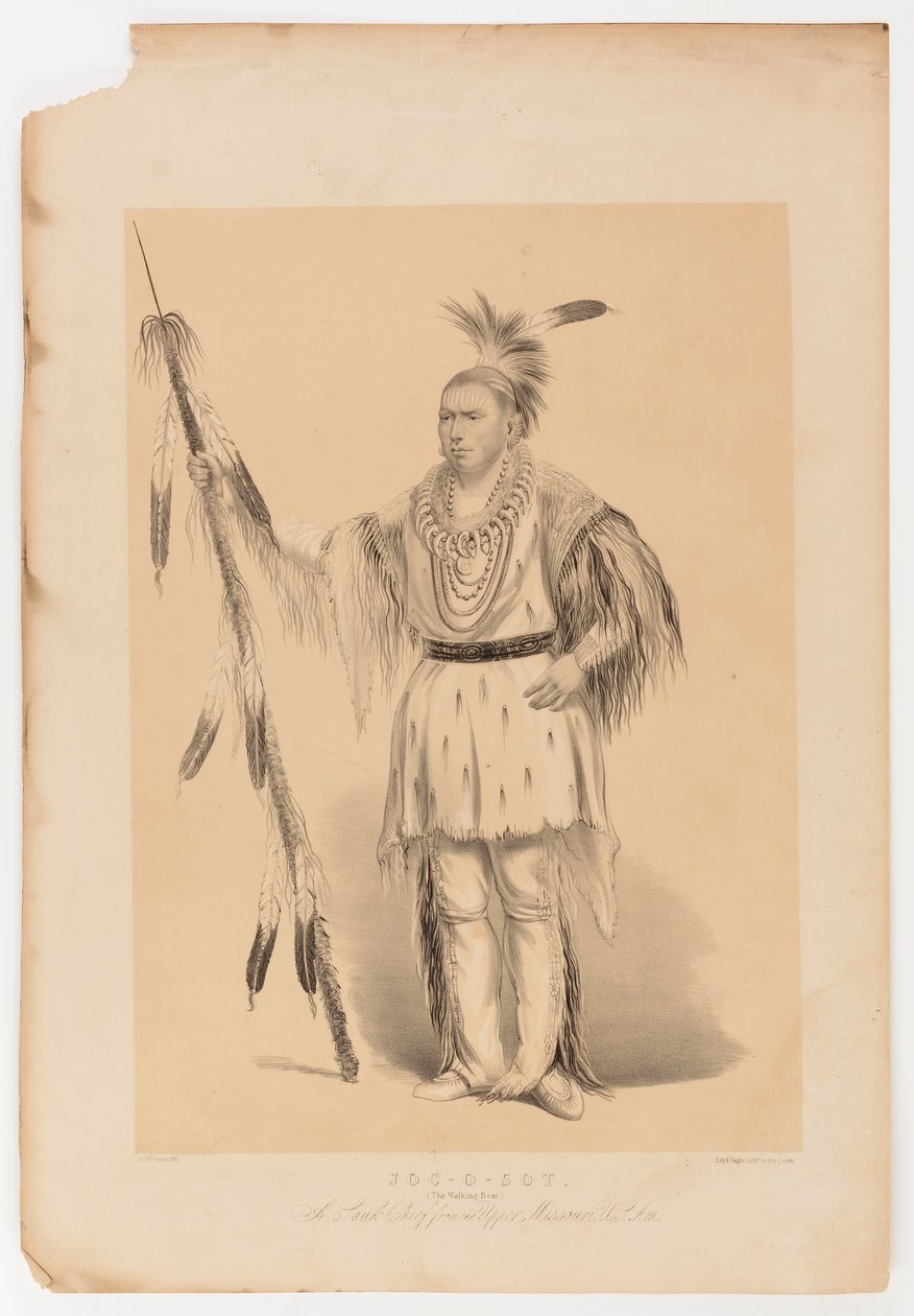 Joc-o-sot, den vandrande björnen av George Catlin