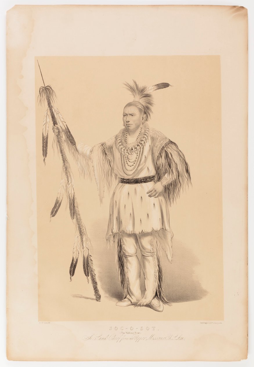 Joc-o-sot, den vandrande björnen av George Catlin