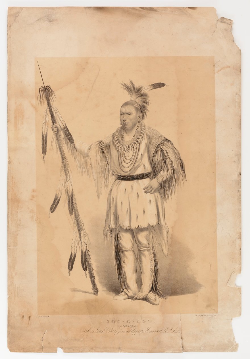 Joc-o-sot, den vandrande björnen av George Catlin