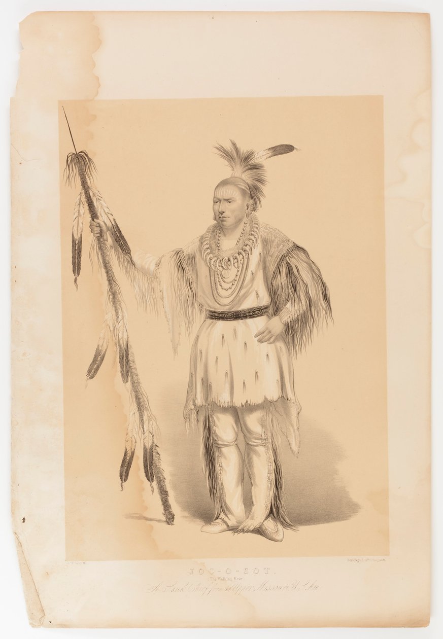 Joc-o-sot, den gående björnen av George Catlin