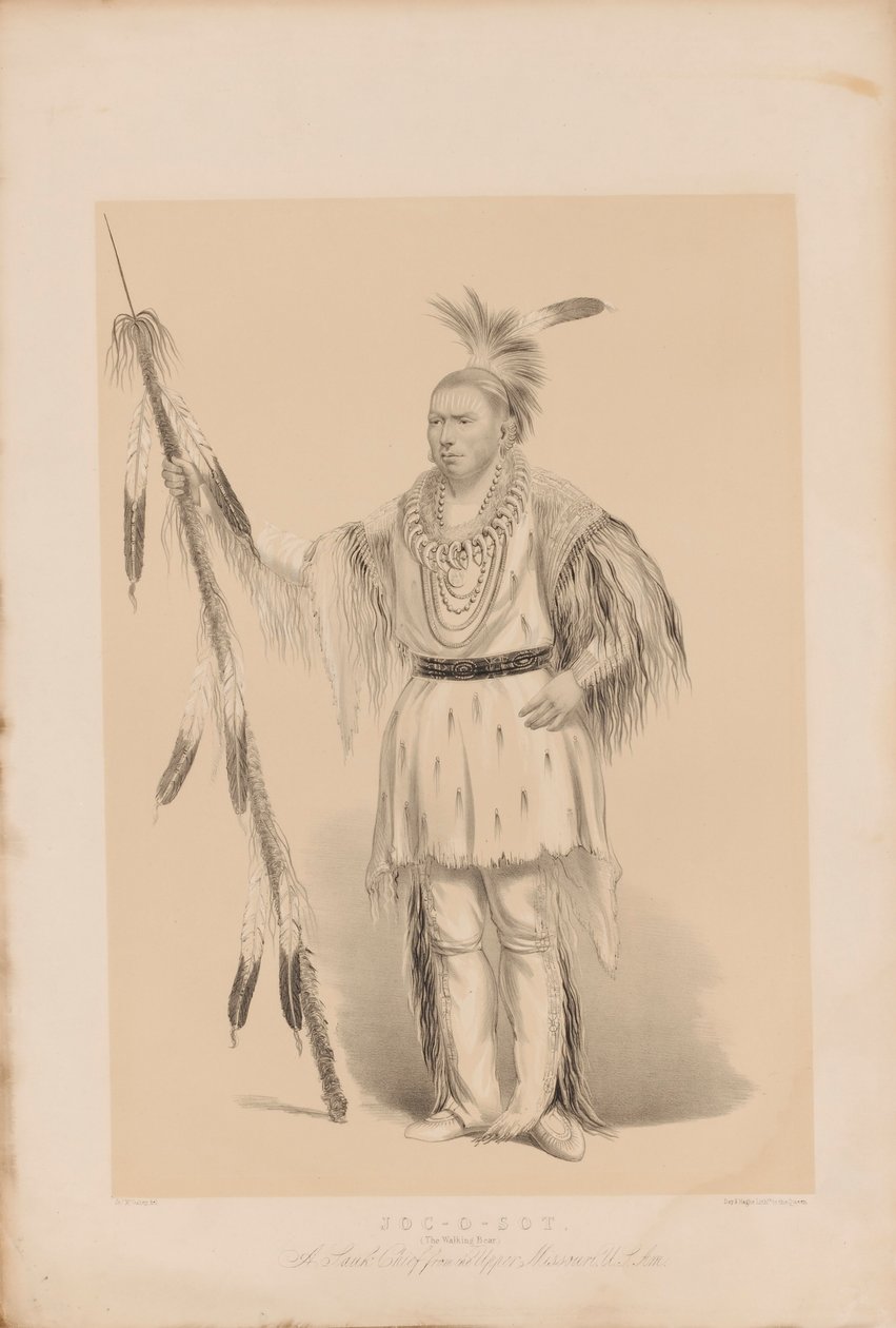 Joc-o-sot, den gående björnen av George Catlin