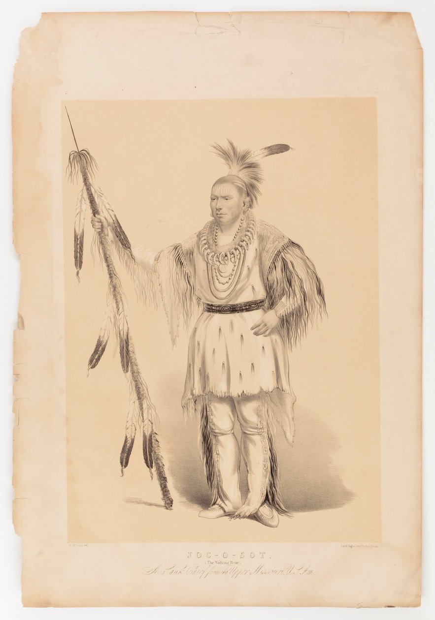 Joc-o-sot, den gående björnen av George Catlin