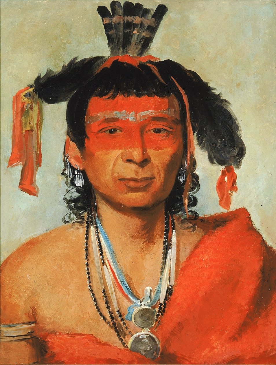 Másh-kee-wet, en stor dandy av George Catlin
