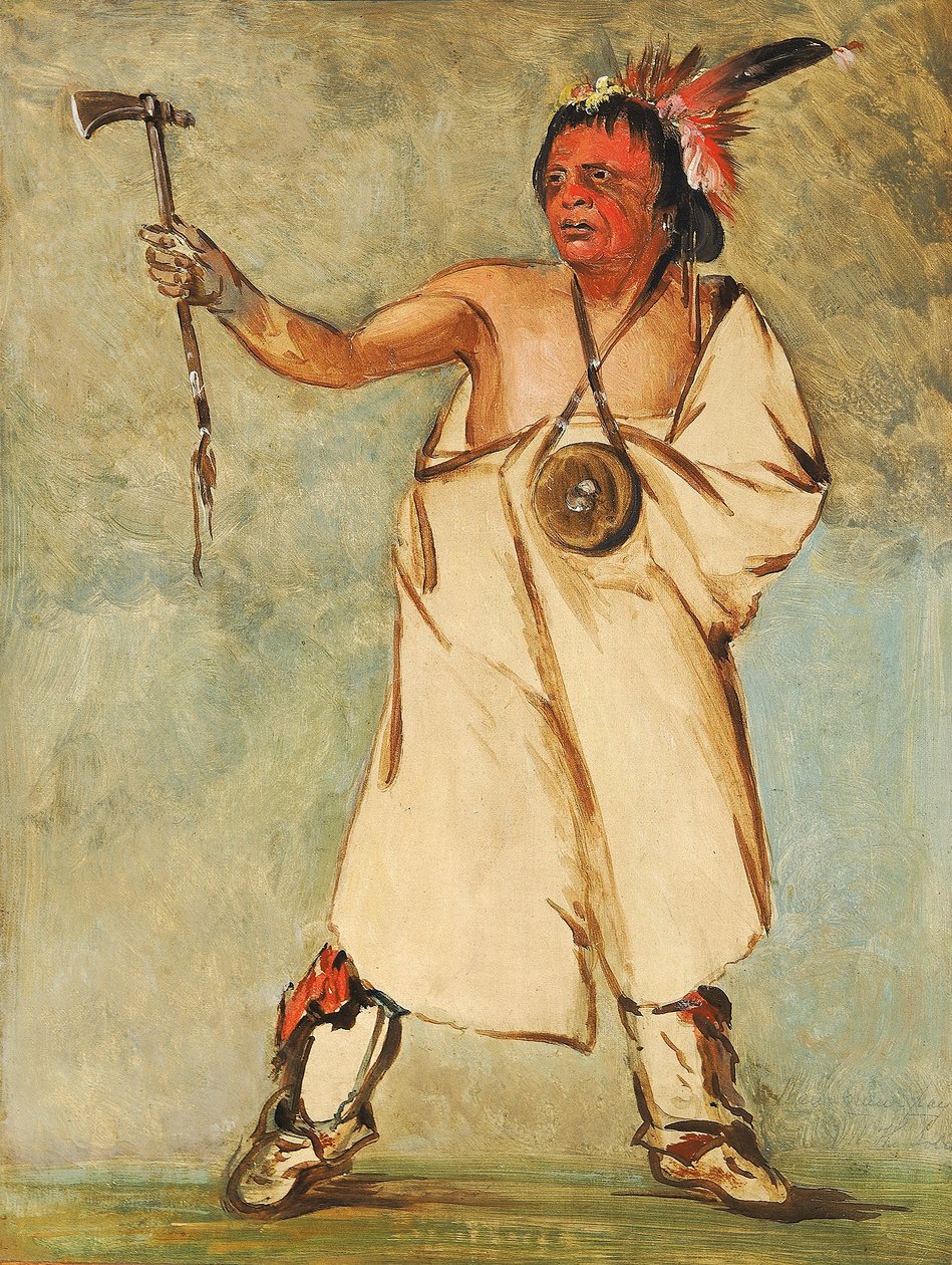 Naw-naw-páy-ee, Soldaten av George Catlin