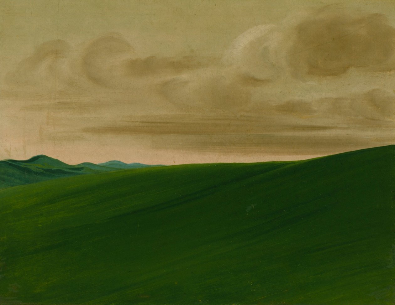Nishnabottana Bluffs, övre Missouri av George Catlin