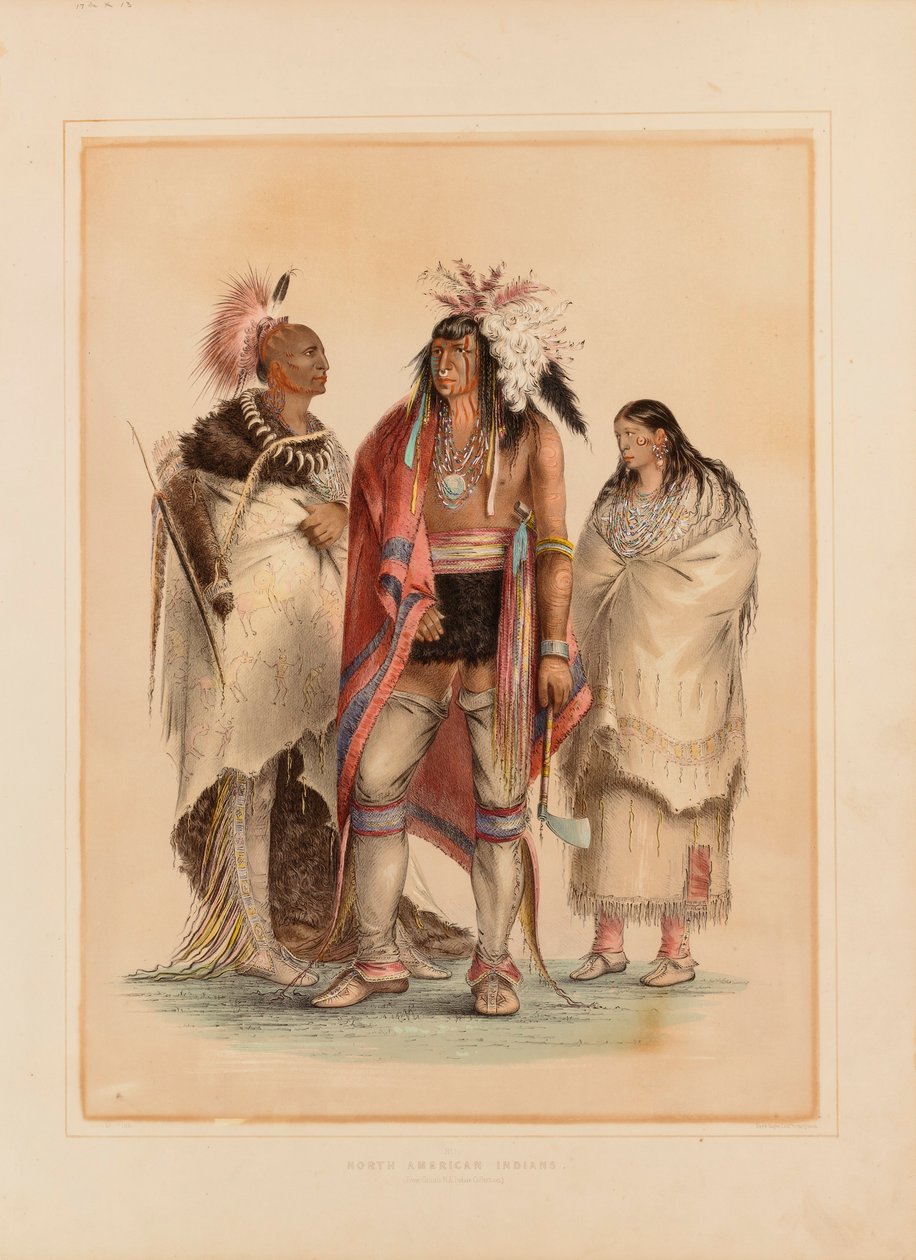 Nordamerikanska indianer - nr 1 av George Catlin