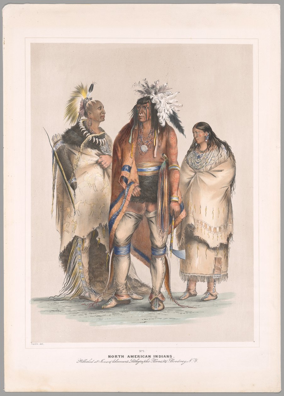 Nordamerikanska indianer av George Catlin