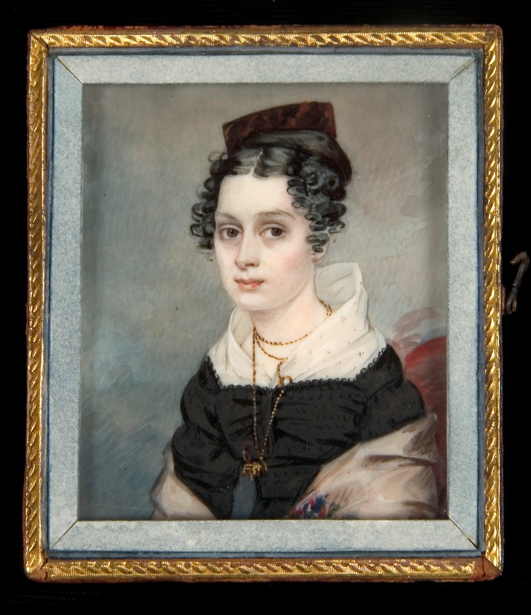 Porträtt av Mary Catlin av George Catlin