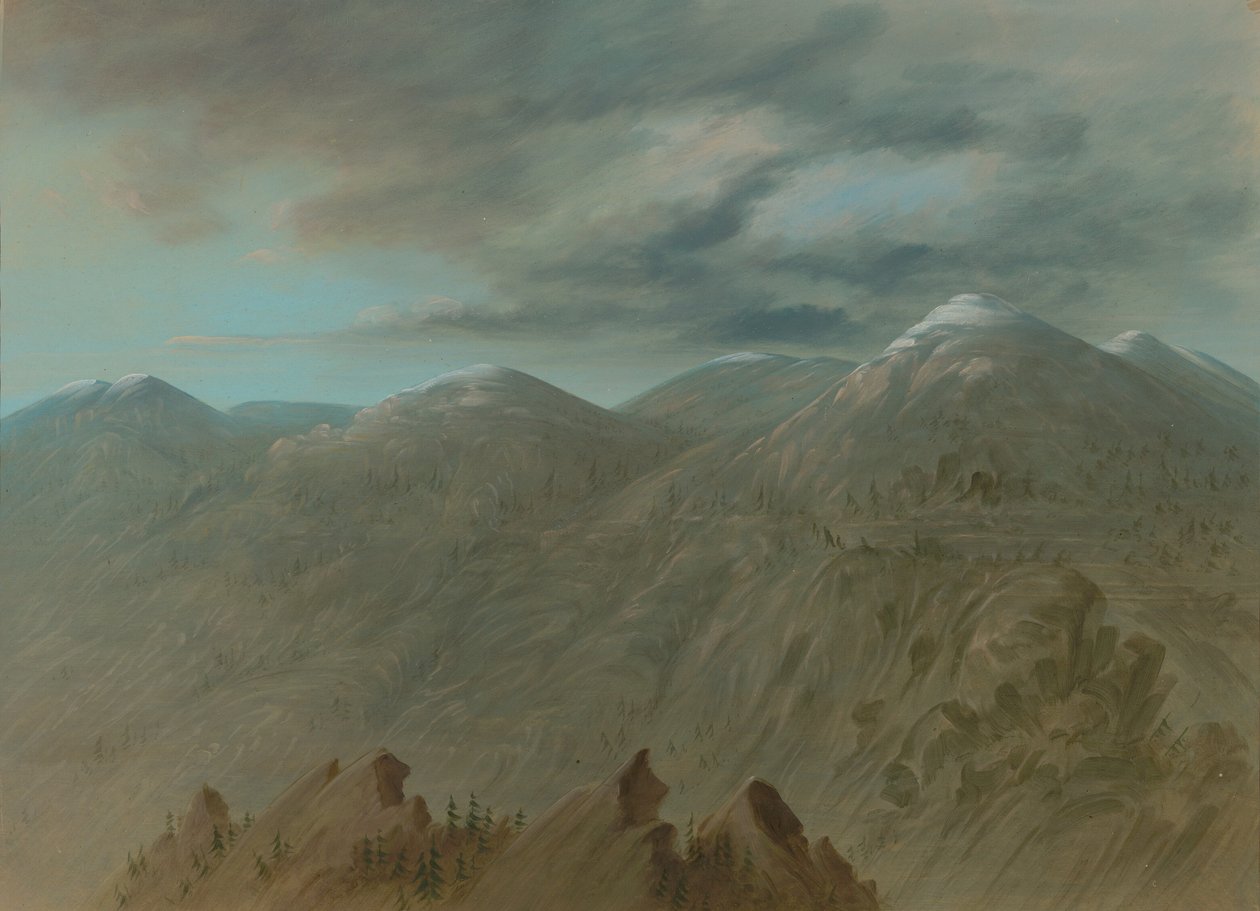 Laxflodens berg, 18551869. av George Catlin