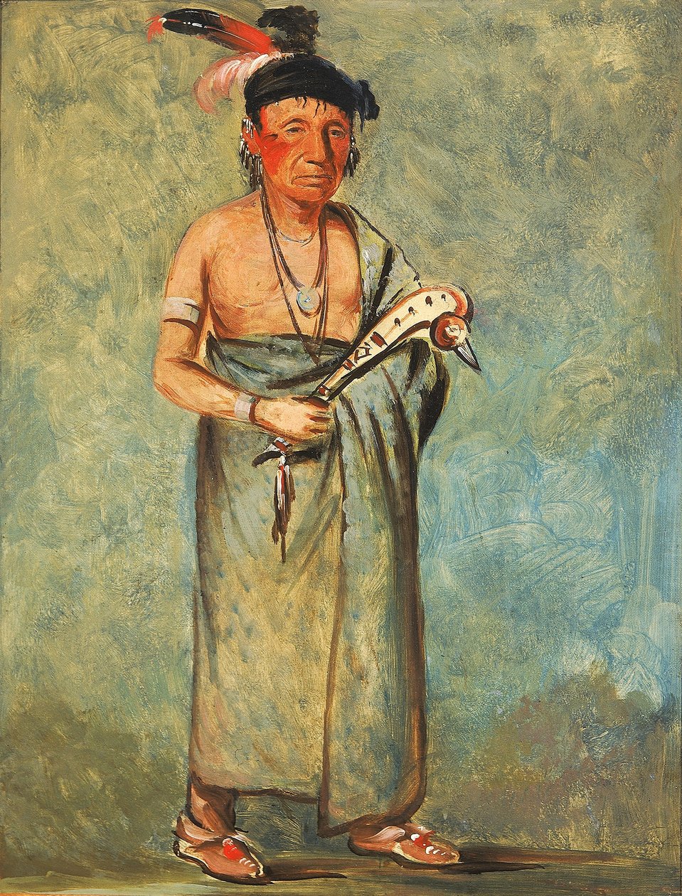 Span-e-o-née-kaw, spanjoren av George Catlin