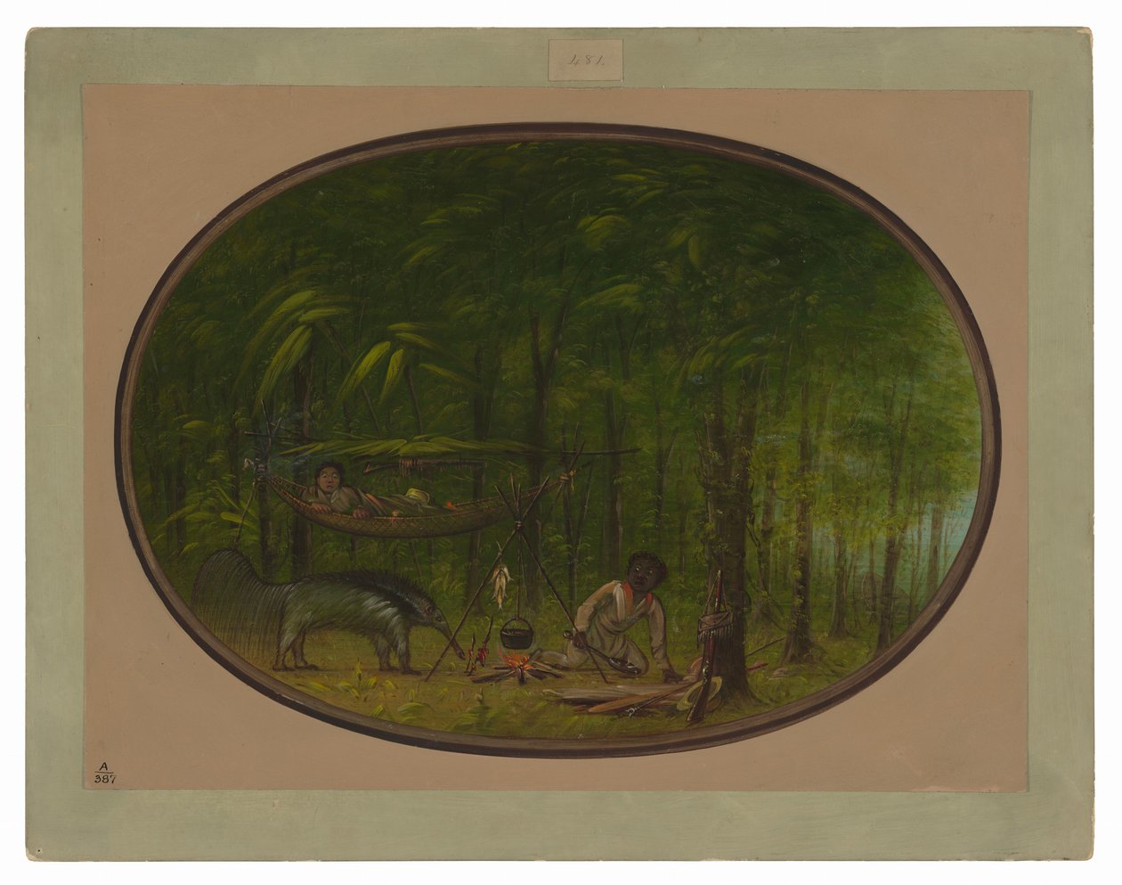 Den stora myrätaren av George Catlin
