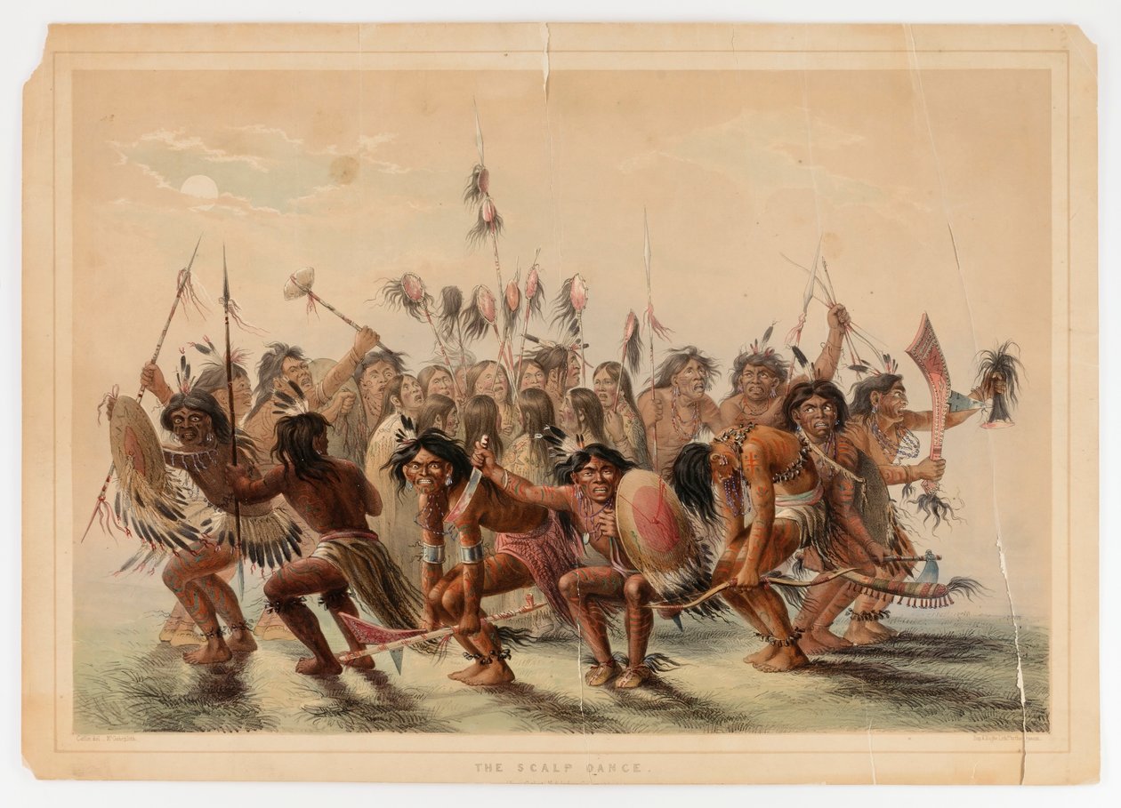 Skalpdansen av George Catlin