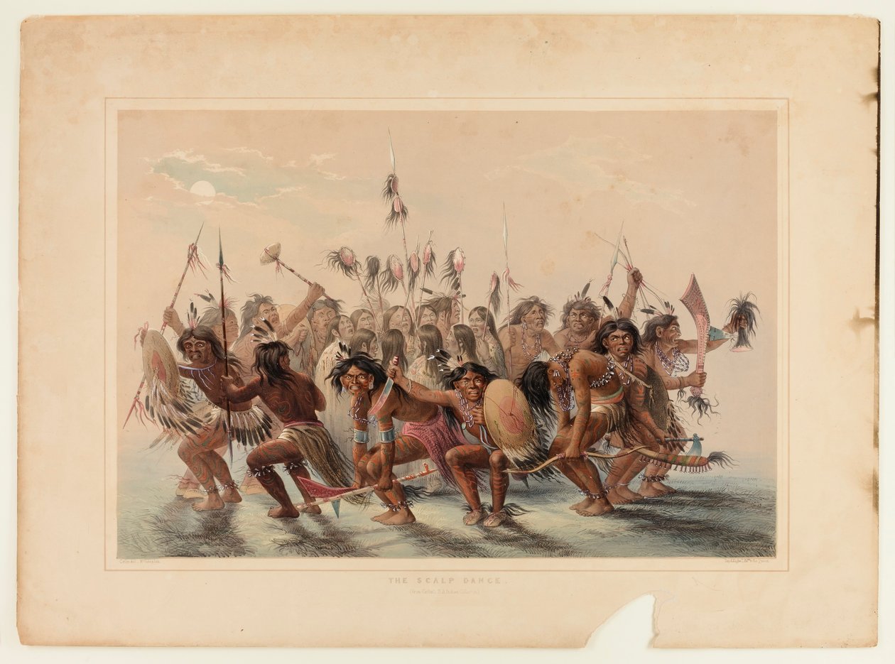 Skalpdansen av George Catlin