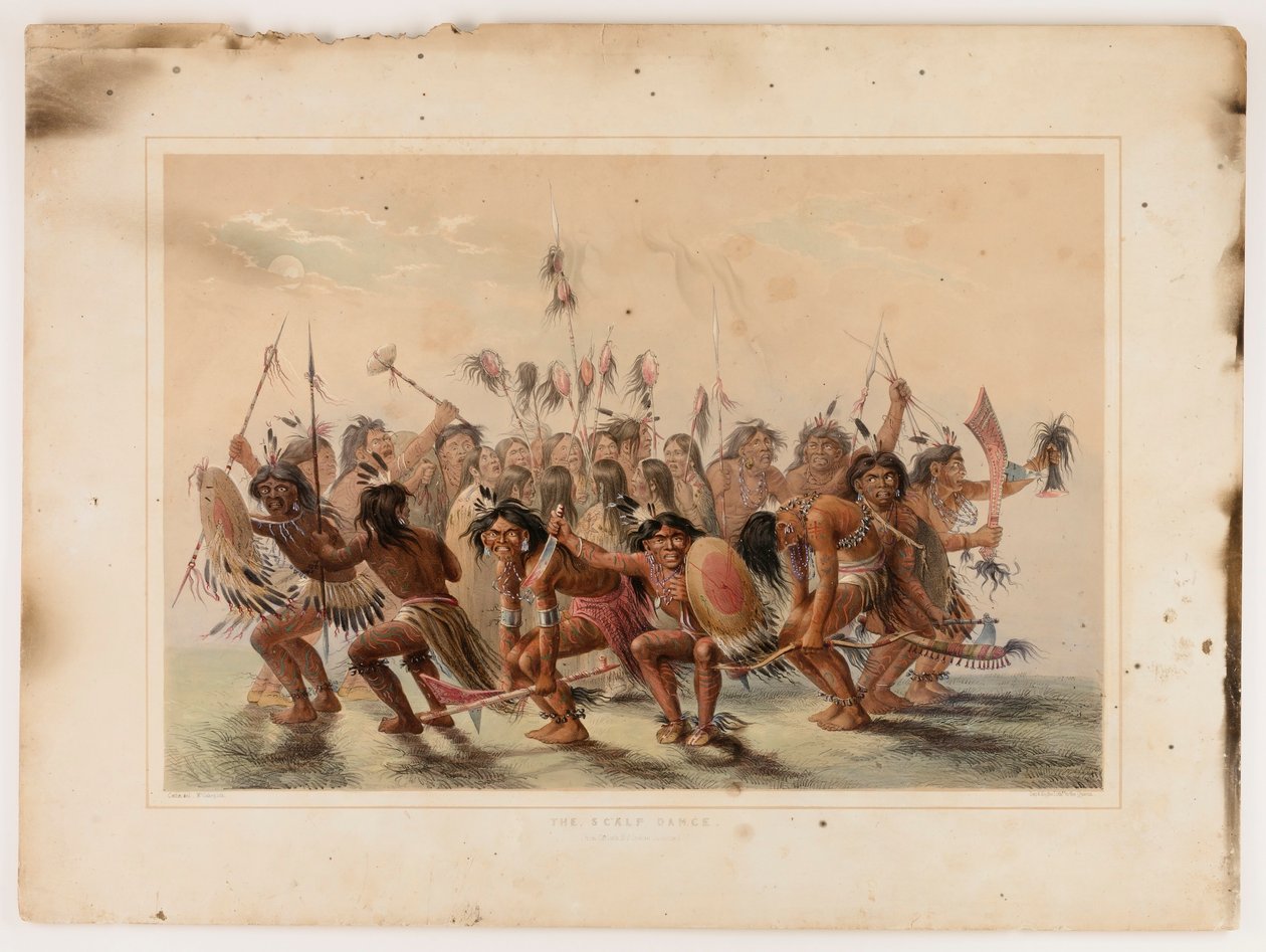 Skalpdansen av George Catlin
