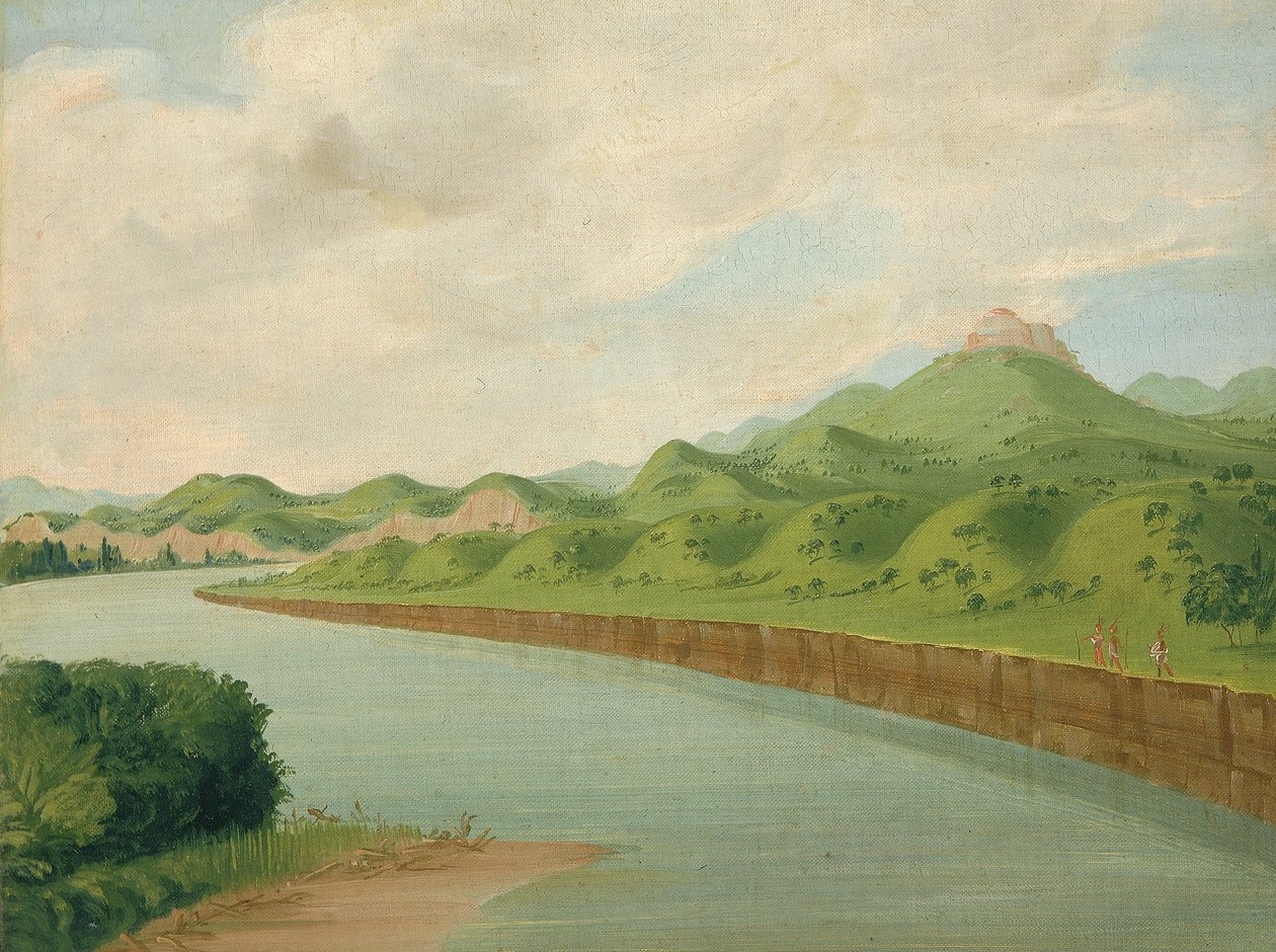 Tornet, 1100 kilometer över St. Louis av George Catlin