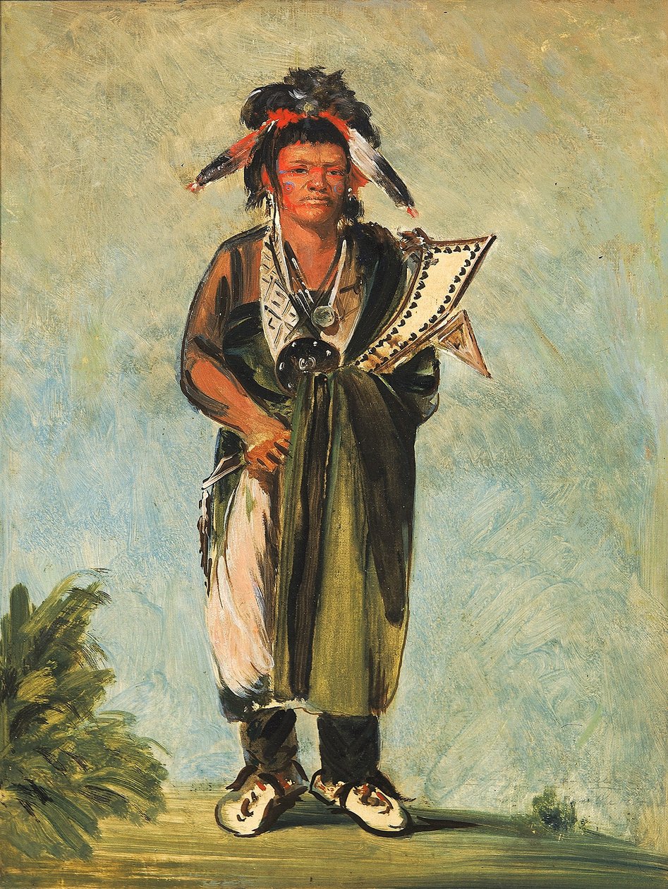 Wah-kón-ze-kaw, ormen av George Catlin