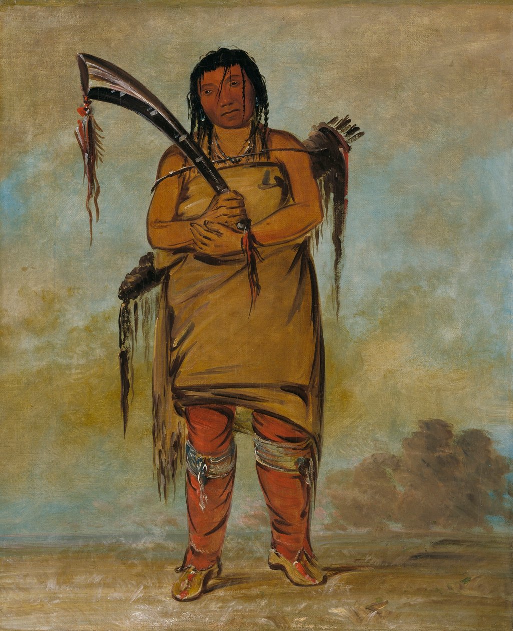 Wáh-chees, en modig av George Catlin