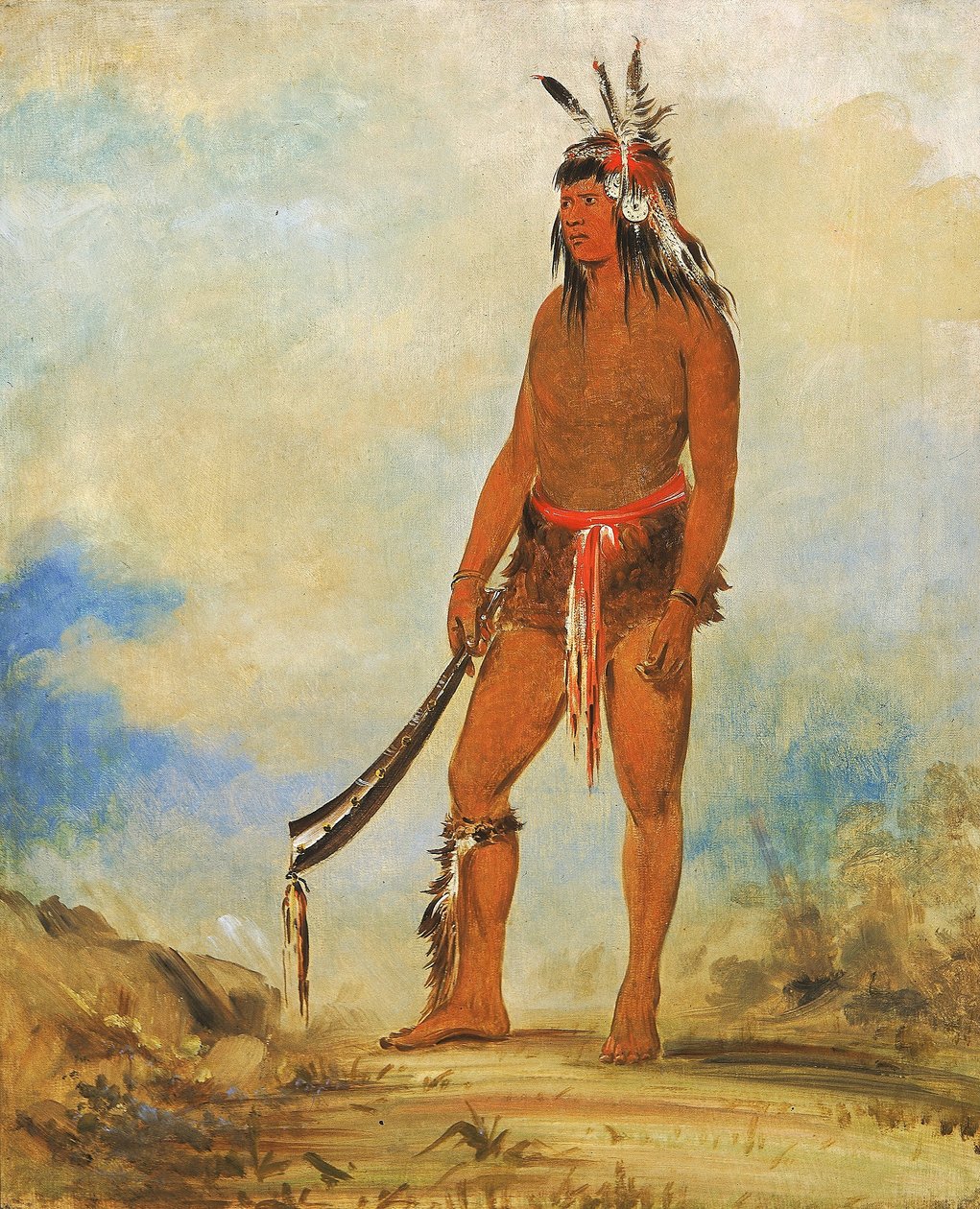 Won-de-tów-a, Underverket av George Catlin
