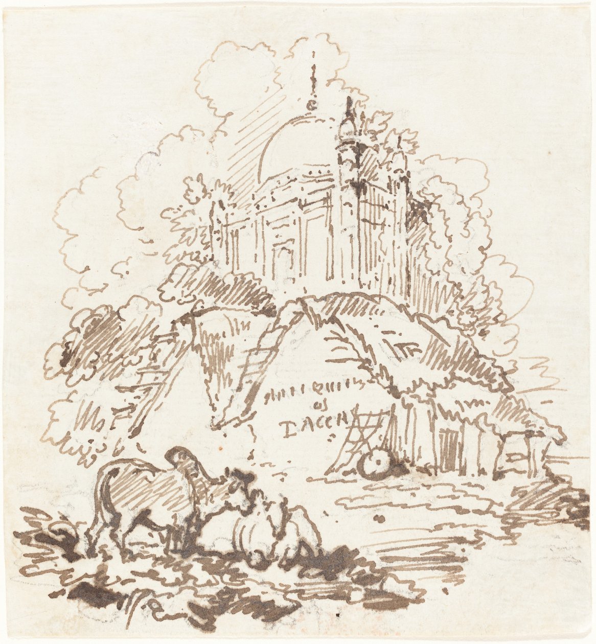 Daccas antikviteter av George Chinnery