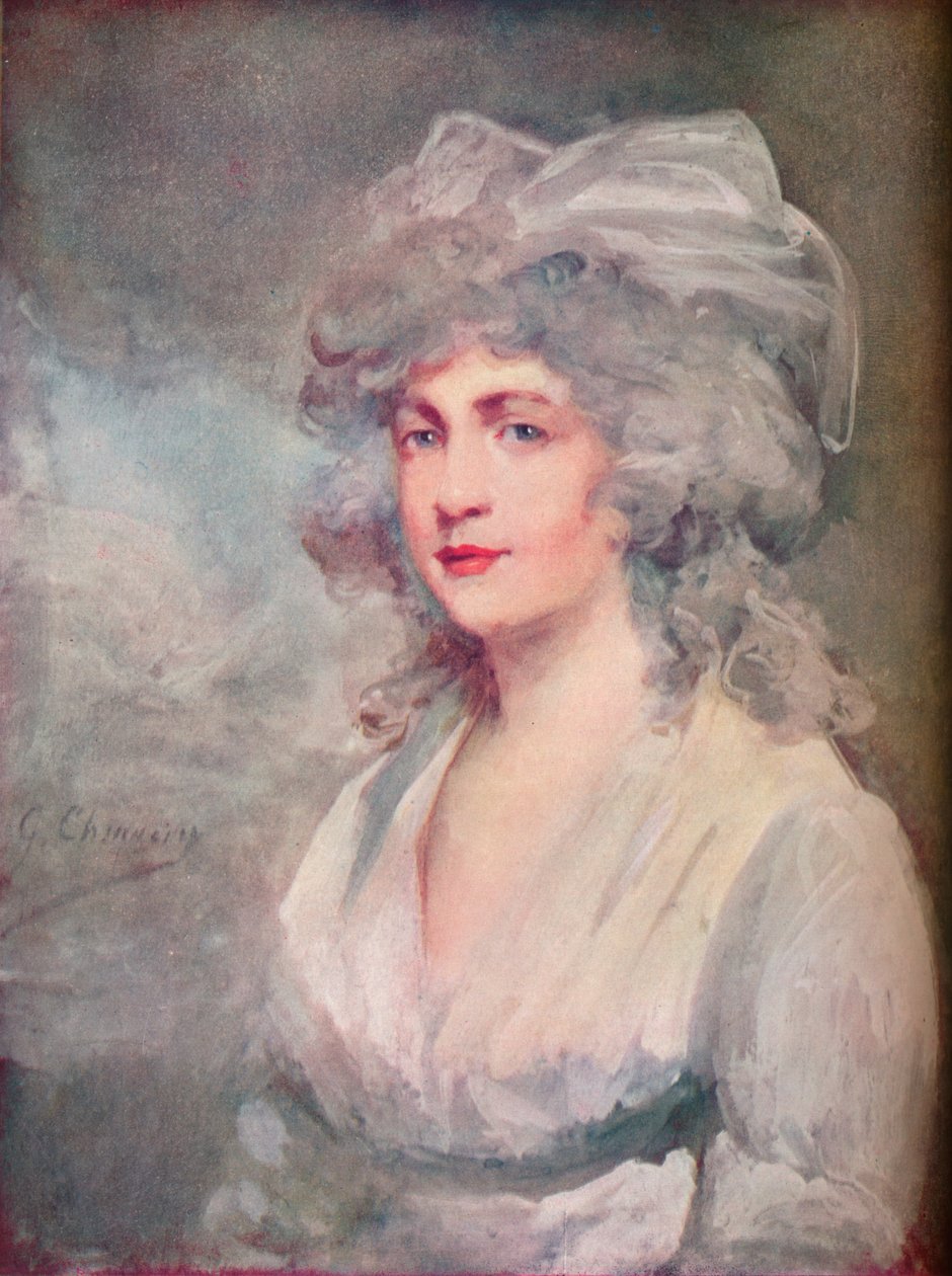 Miss ODwyer, c1799 av George Chinnery