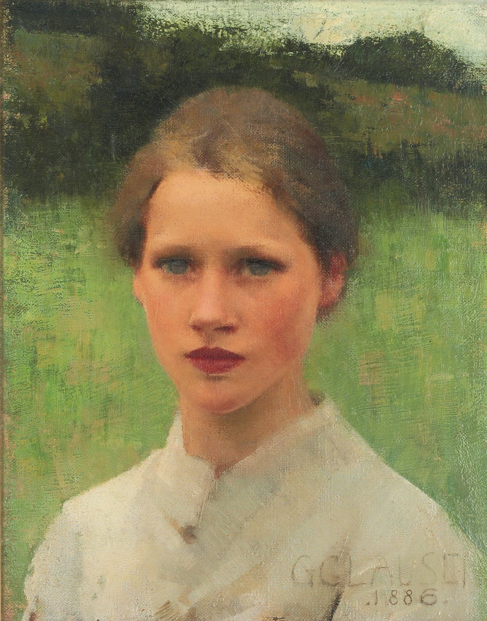 En byjungfru av George Clausen