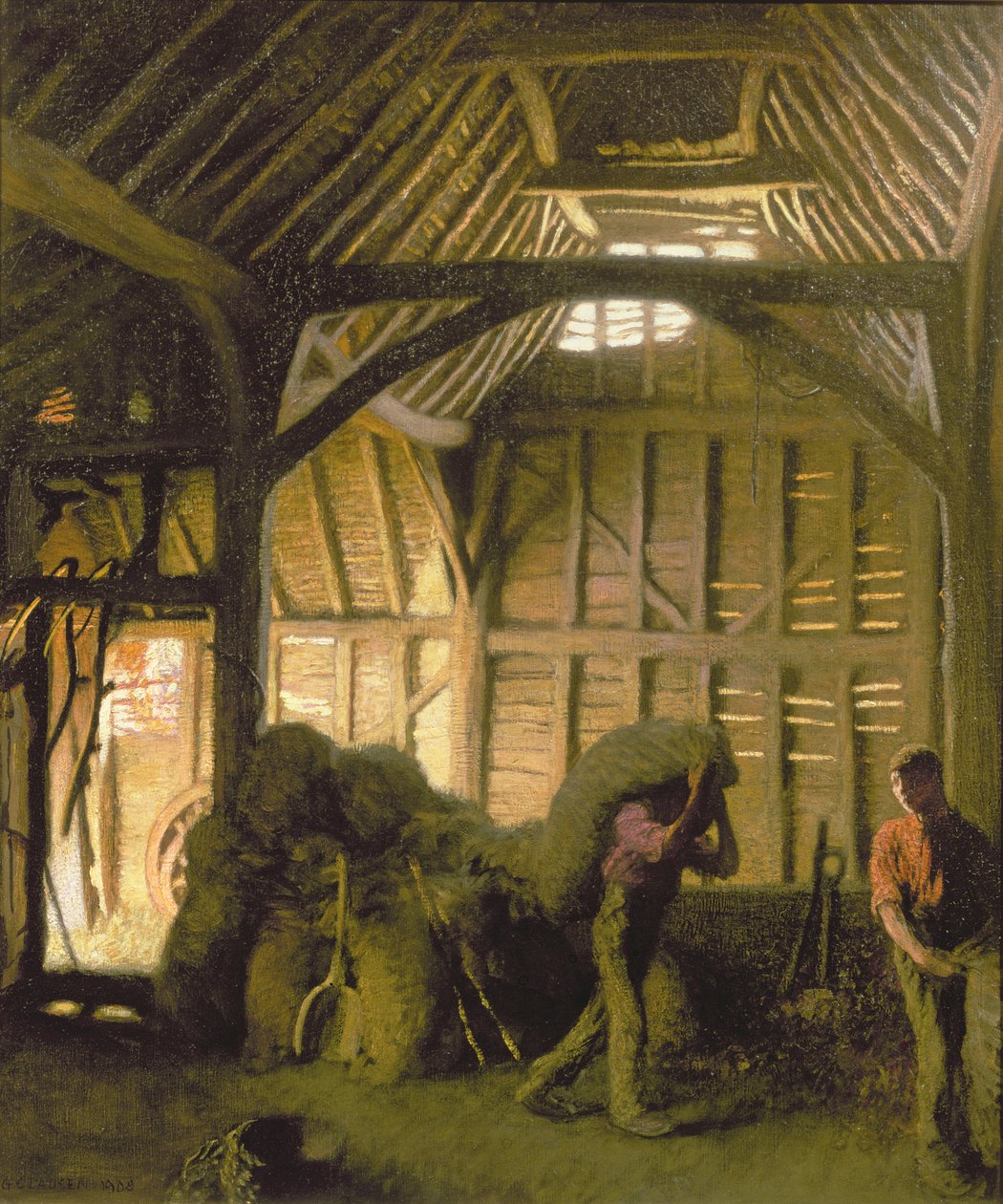 En gammal lada av George Clausen