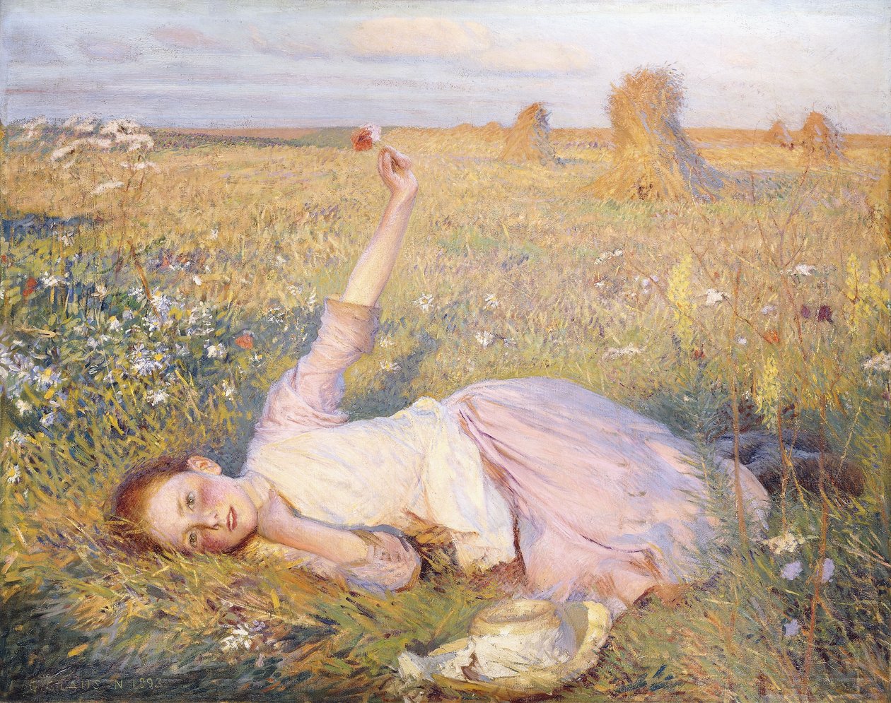 Aftonsång av George Clausen