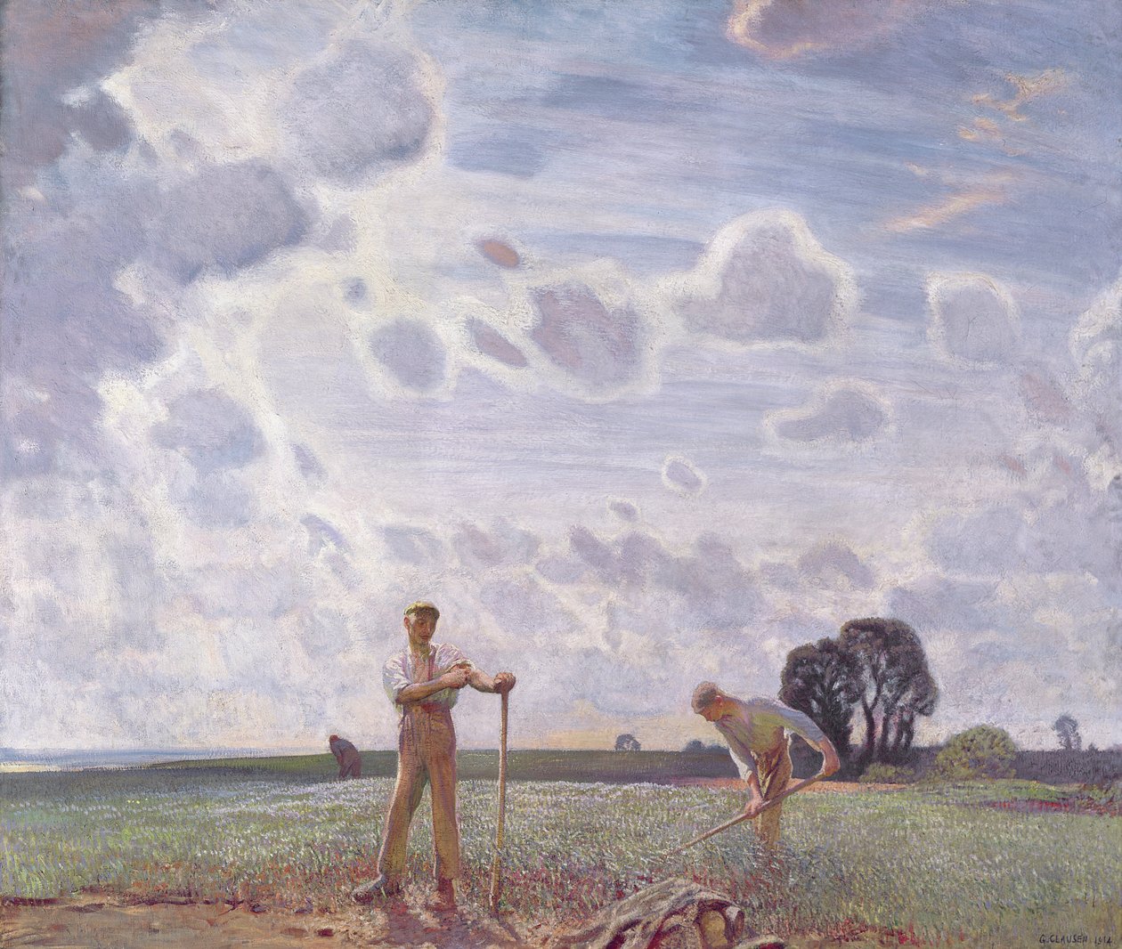 På fälten i juni av George Clausen