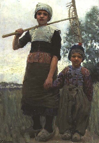 Little Haymakers, North Holland av George Clausen