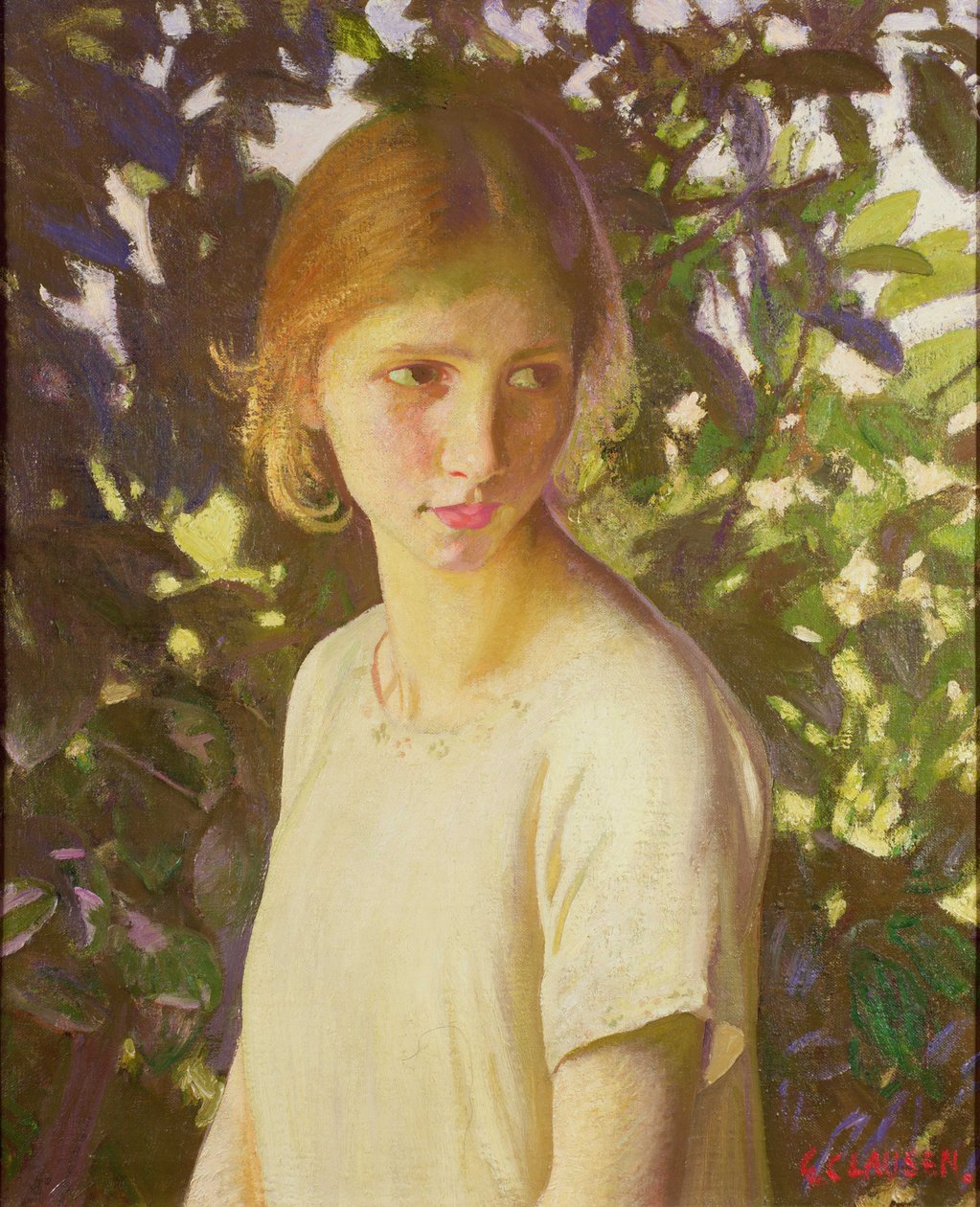 Lilla kattunge av George Clausen