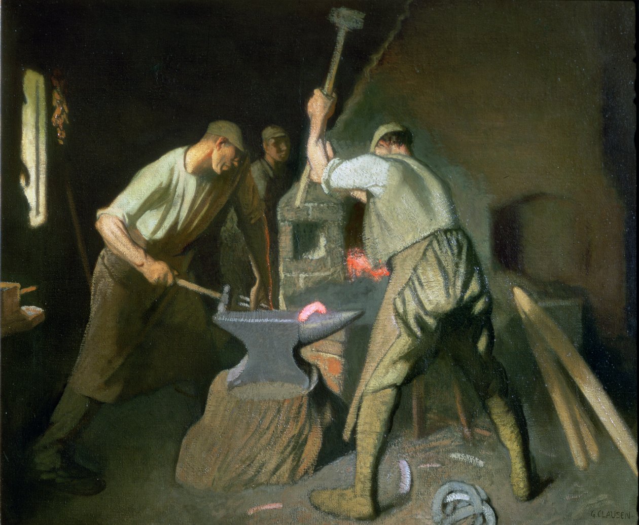 Vår smed av George Clausen