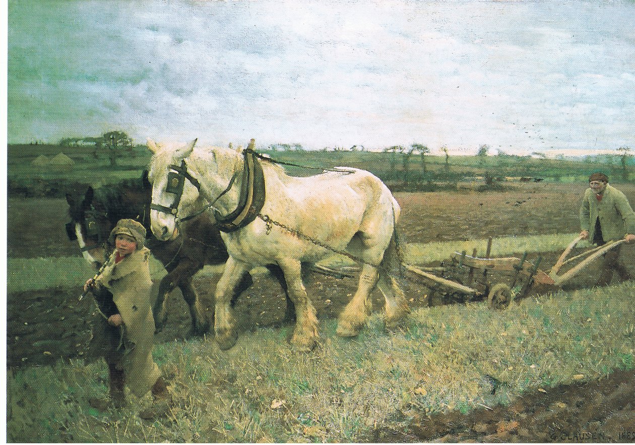 Plöjning av George Clausen