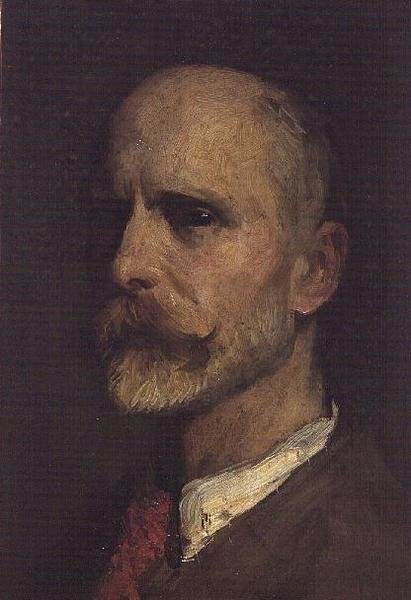 Självporträtt av George Clausen