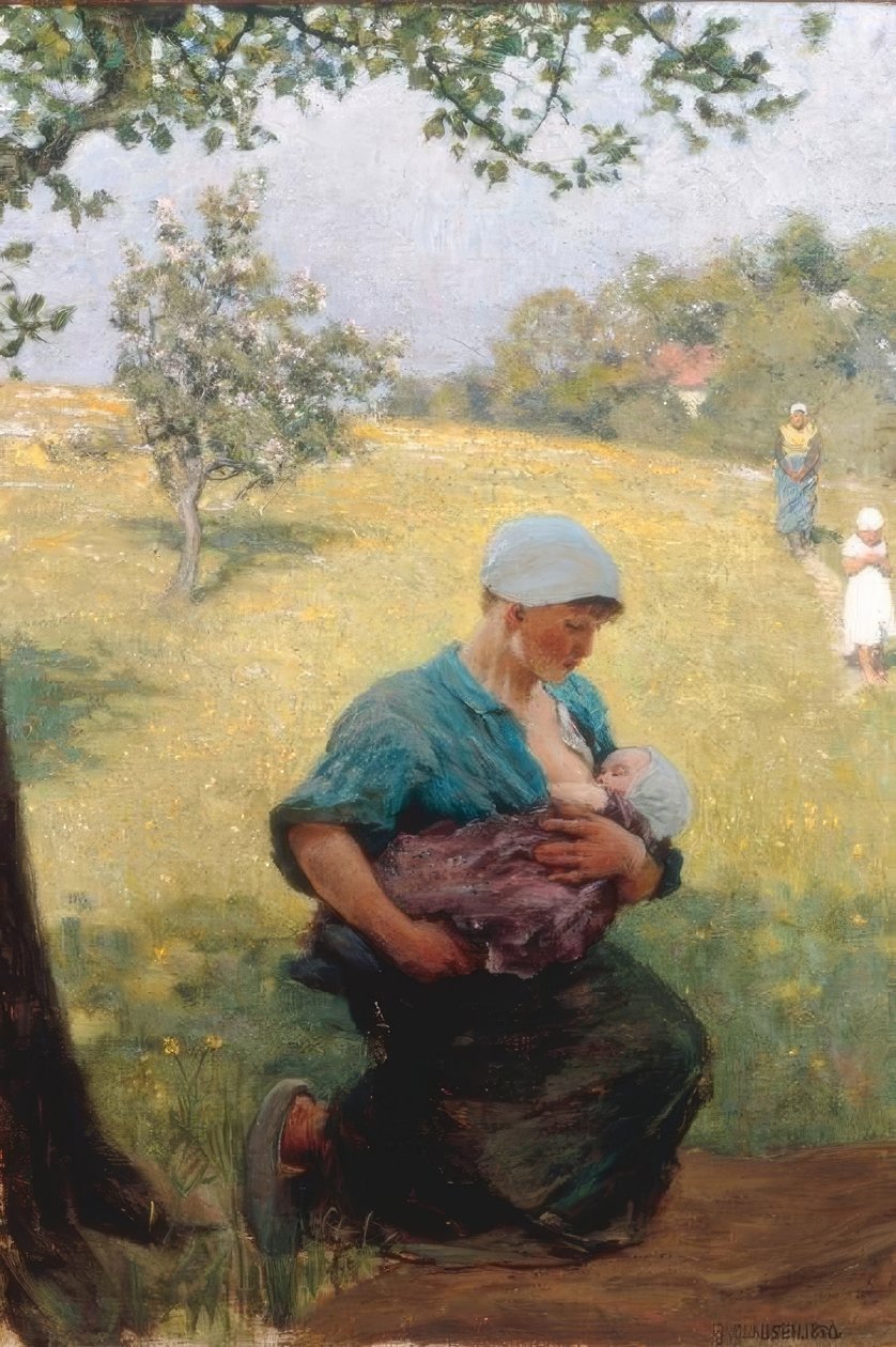 Vårtid av George Clausen