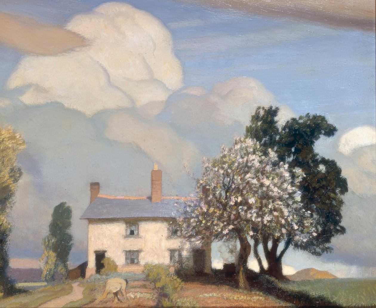 Den lilla stugan av George Clausen