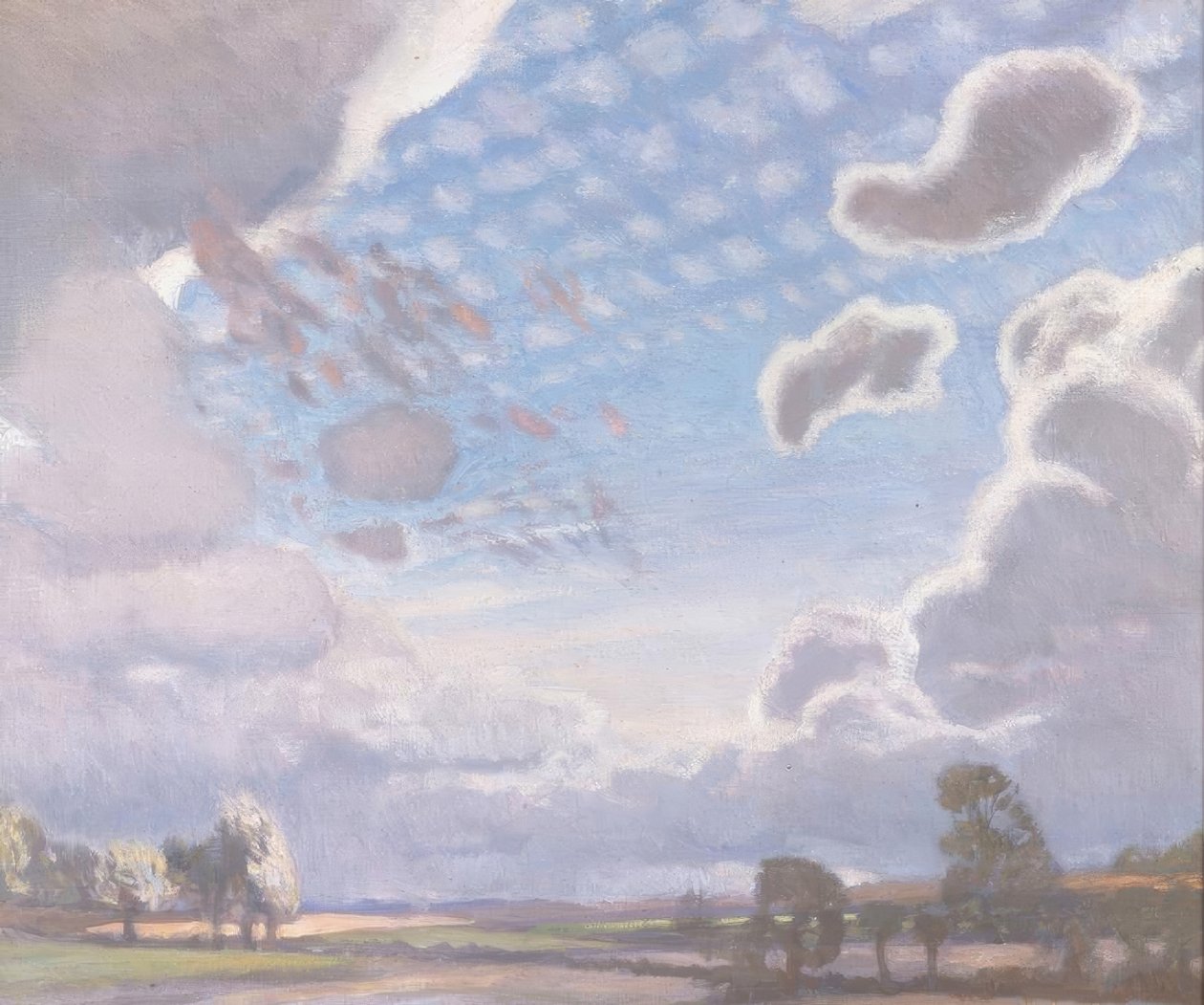 Stormens bortgång av George Clausen