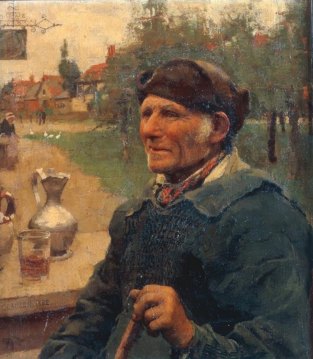 Byboaren av George Clausen