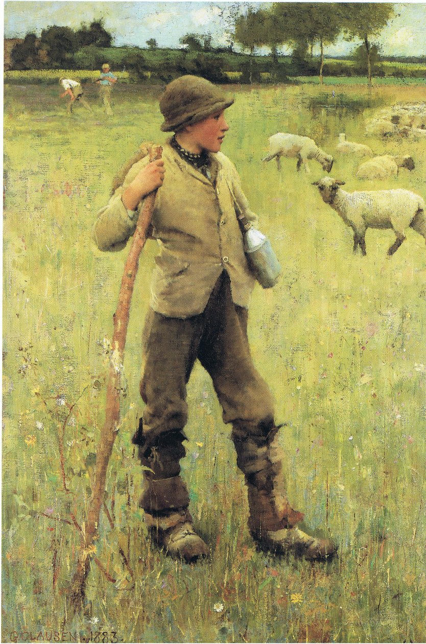 Herdepojken av George Clausen