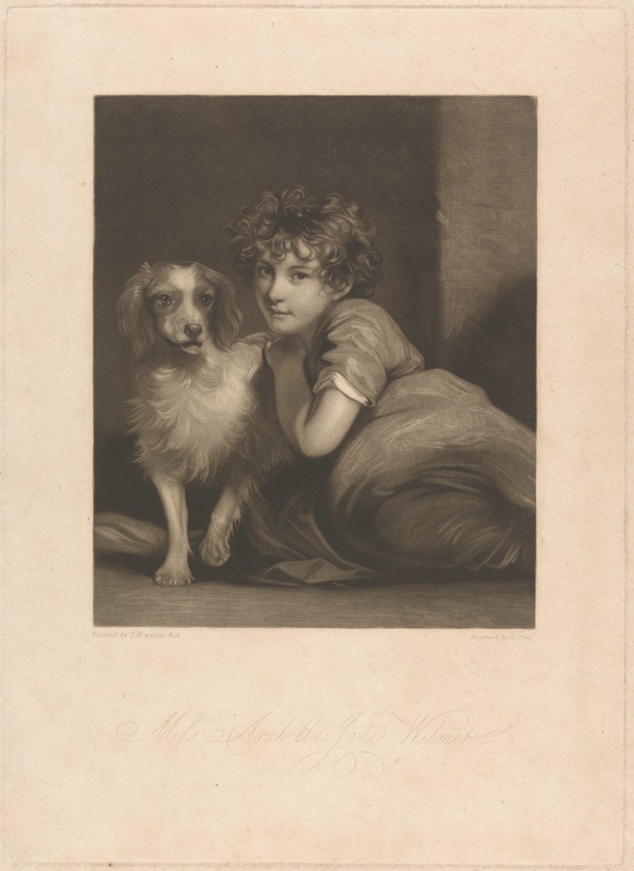 Miss Arabella Jane Wilmot av George Clint