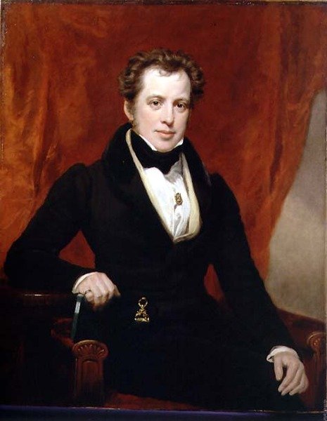 Porträtt av skådespelaren Mr. Harley, känd för sin skildring av "Hattaren" i "Box & Cox", pub. 1847 av George Clint