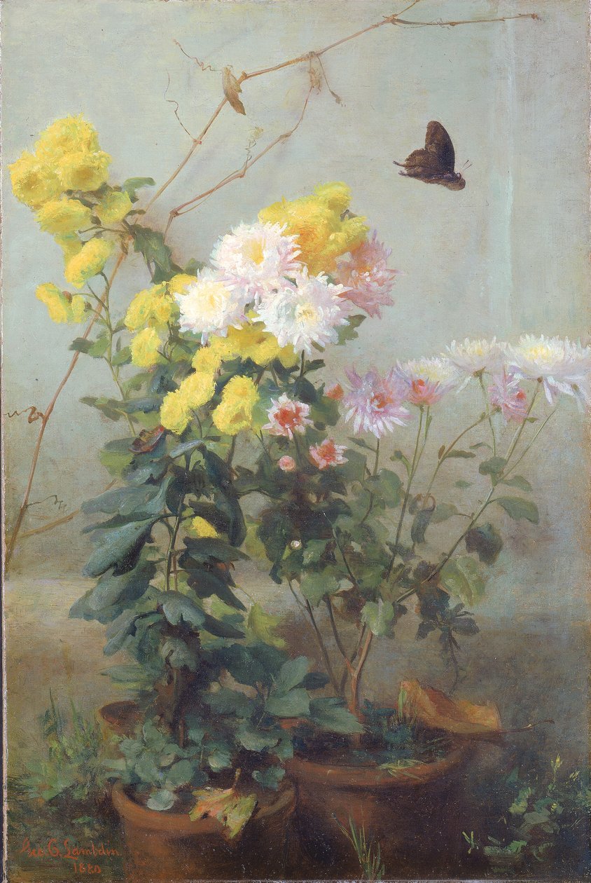 Höstsolsken, 1880. av George Cochran Lambdin