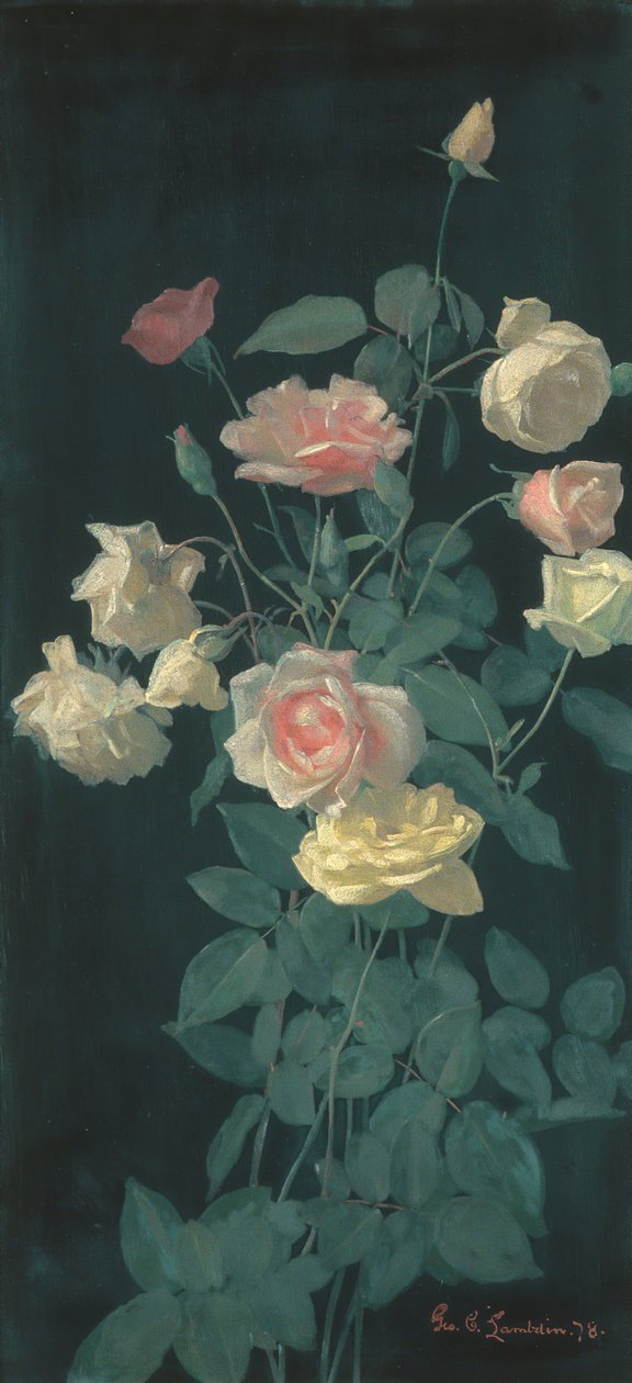 Rosor, 1878. av George Cochran Lambdin