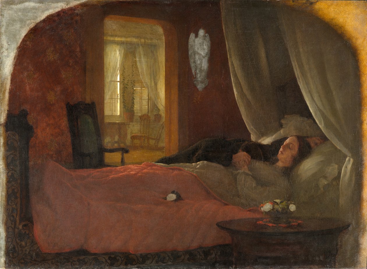 Den sista sömnen, ca 1858 av George Cochran Lambdin