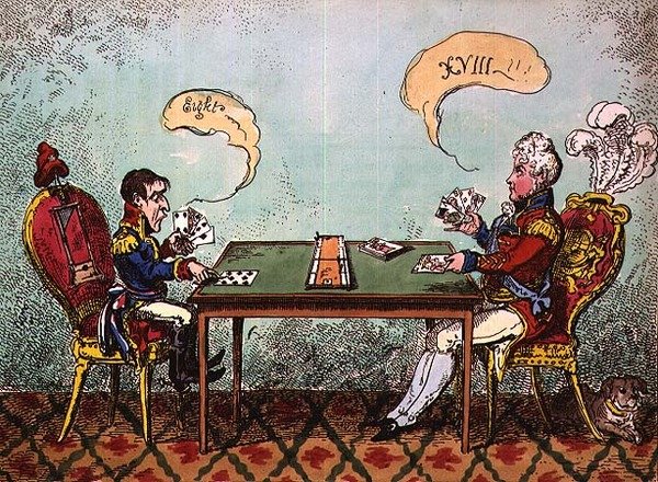 "A Game of Cribbage or Boney