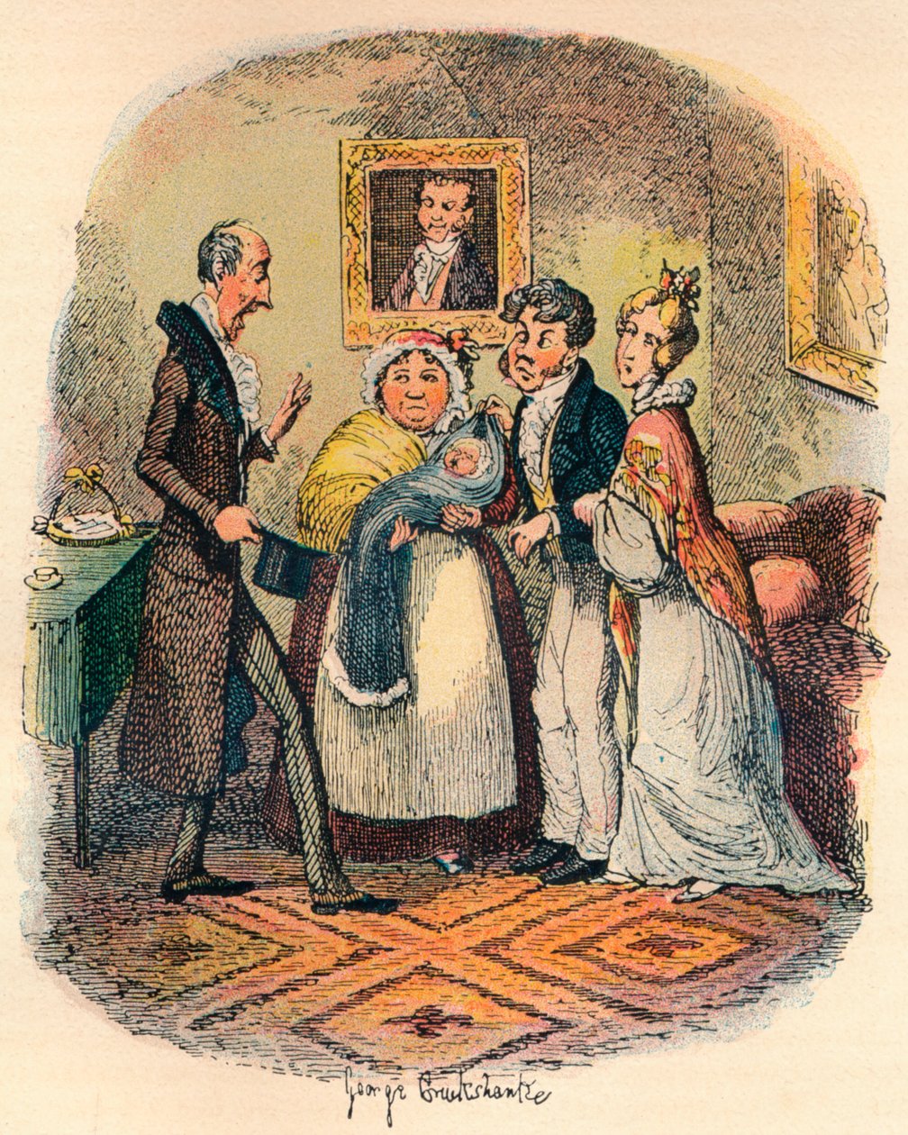Bloomsbury dop, c1900 av George Cruikshank