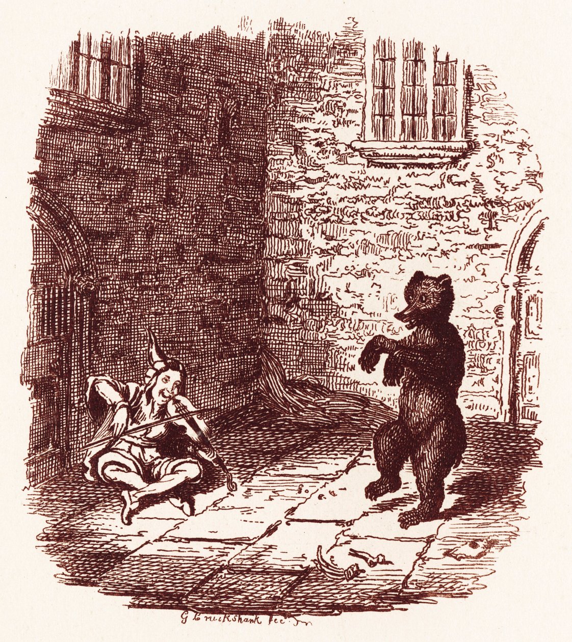 Bröderna Grimm Barn och av George Cruikshank