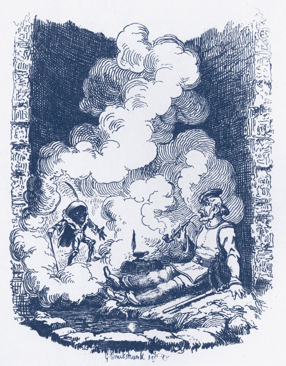 Bröderna Grimm Barn och av George Cruikshank