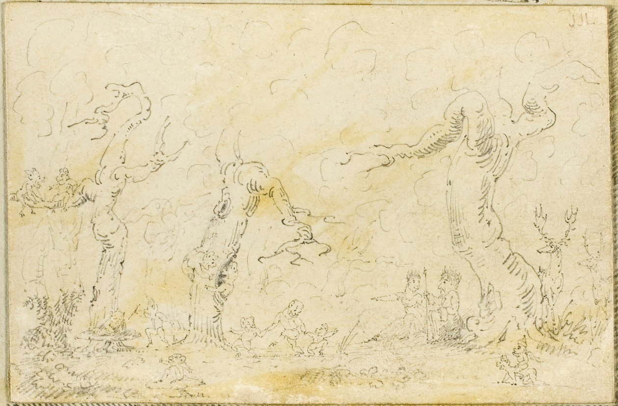 Komisk scen III av George Cruikshank