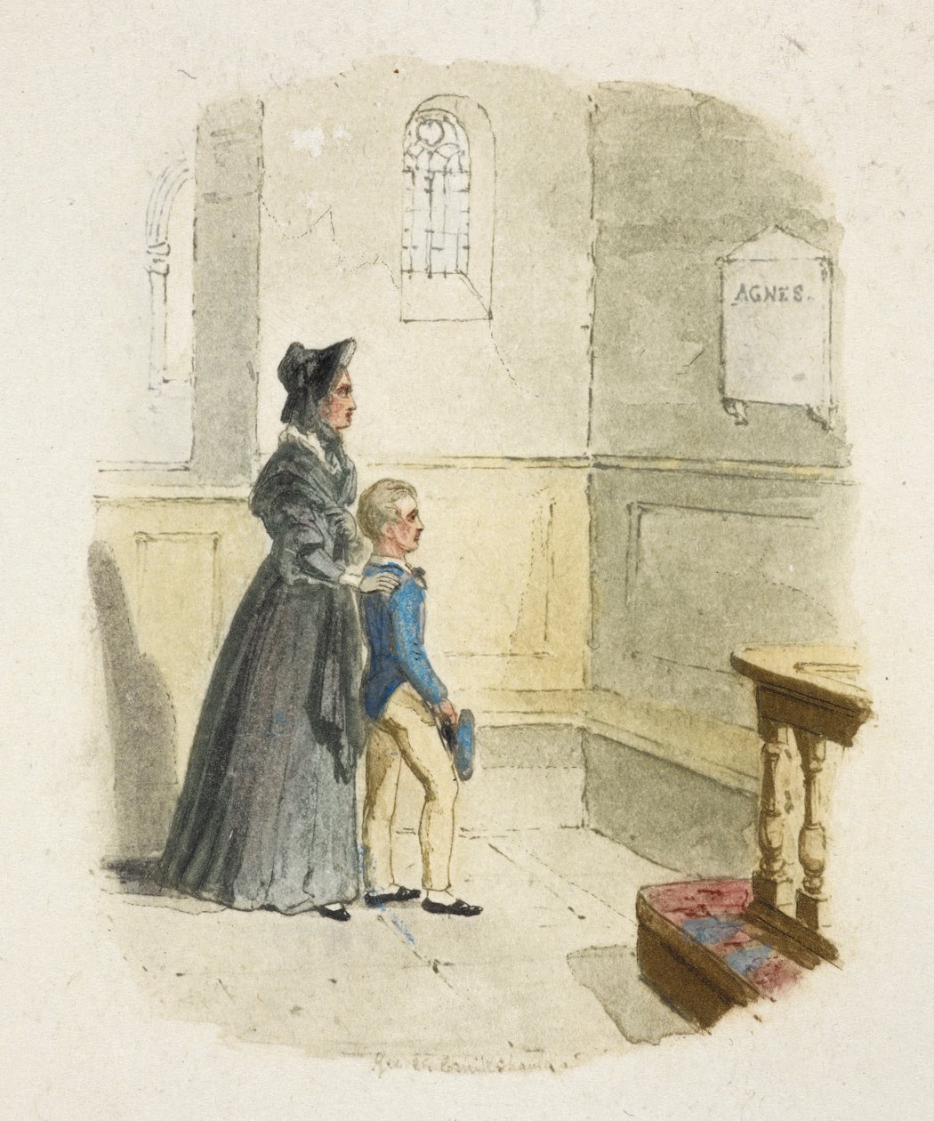Illustration till "Oliver Twist" av George Cruikshank