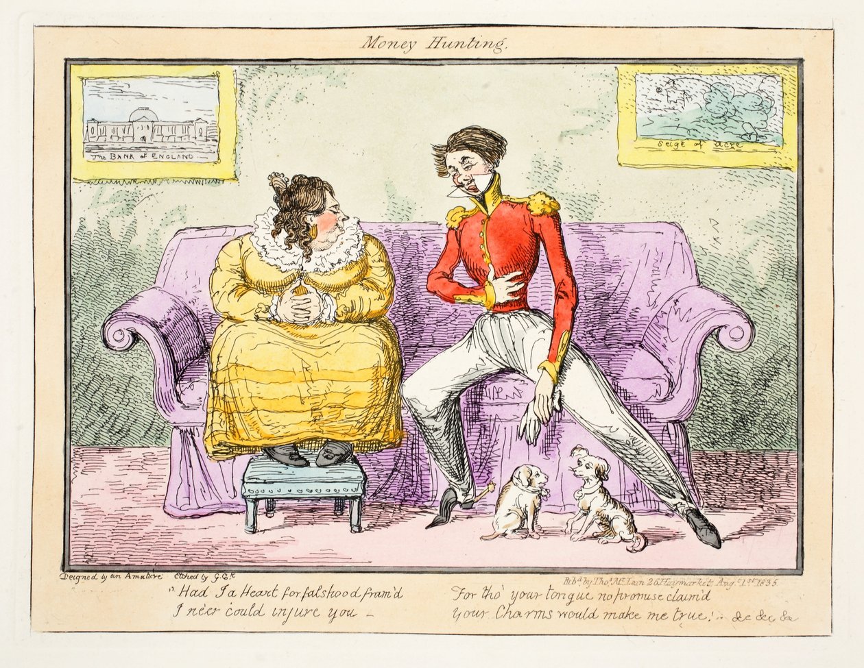 Pengajakt, 1835 (handfärgad gravyr) av George Cruikshank